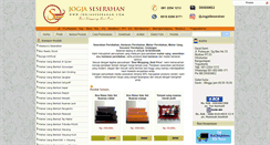 Desktop Screenshot of jogjaseserahan.com